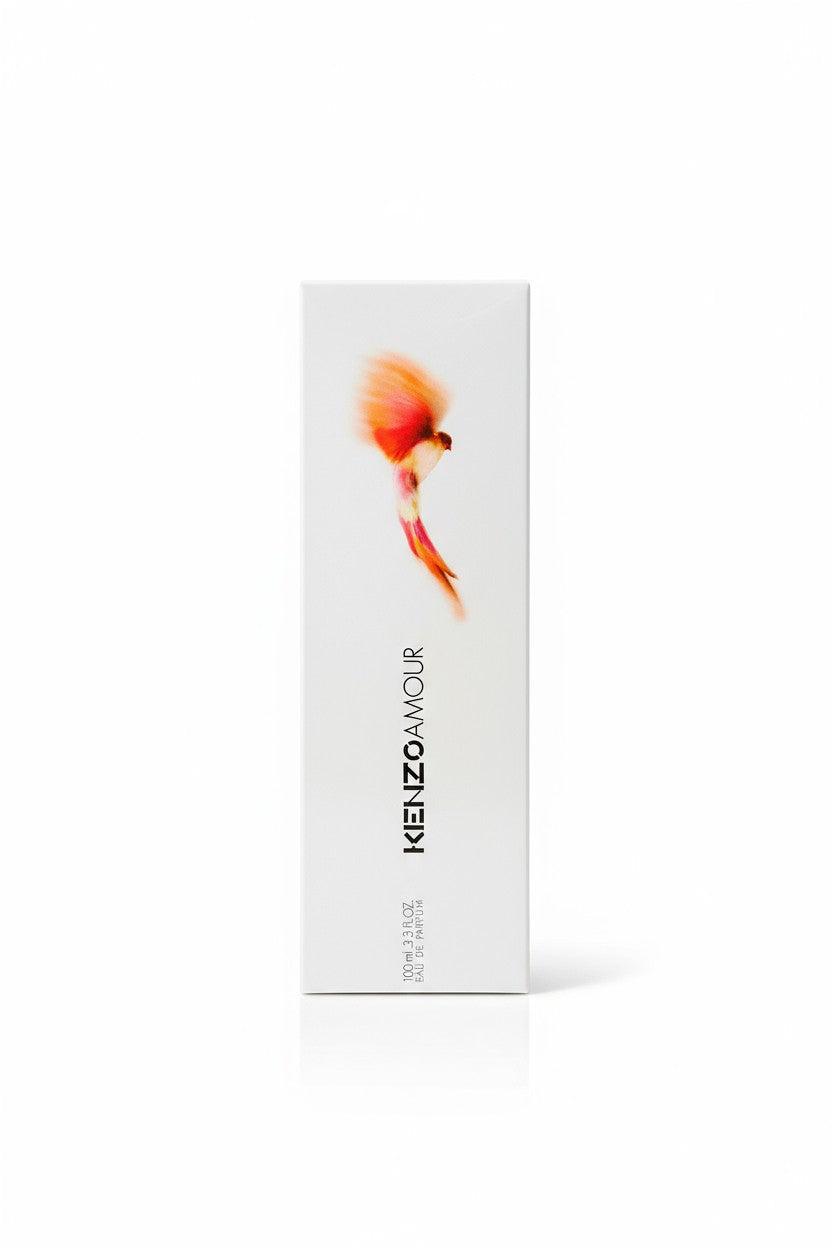 Kenzo Amour Eau de Parfum 100 ml – parfum féminin sensuel et poudré à la vanille et à la vapeur de riz